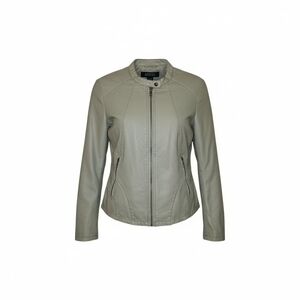 Women's Taupe Moto Jacket